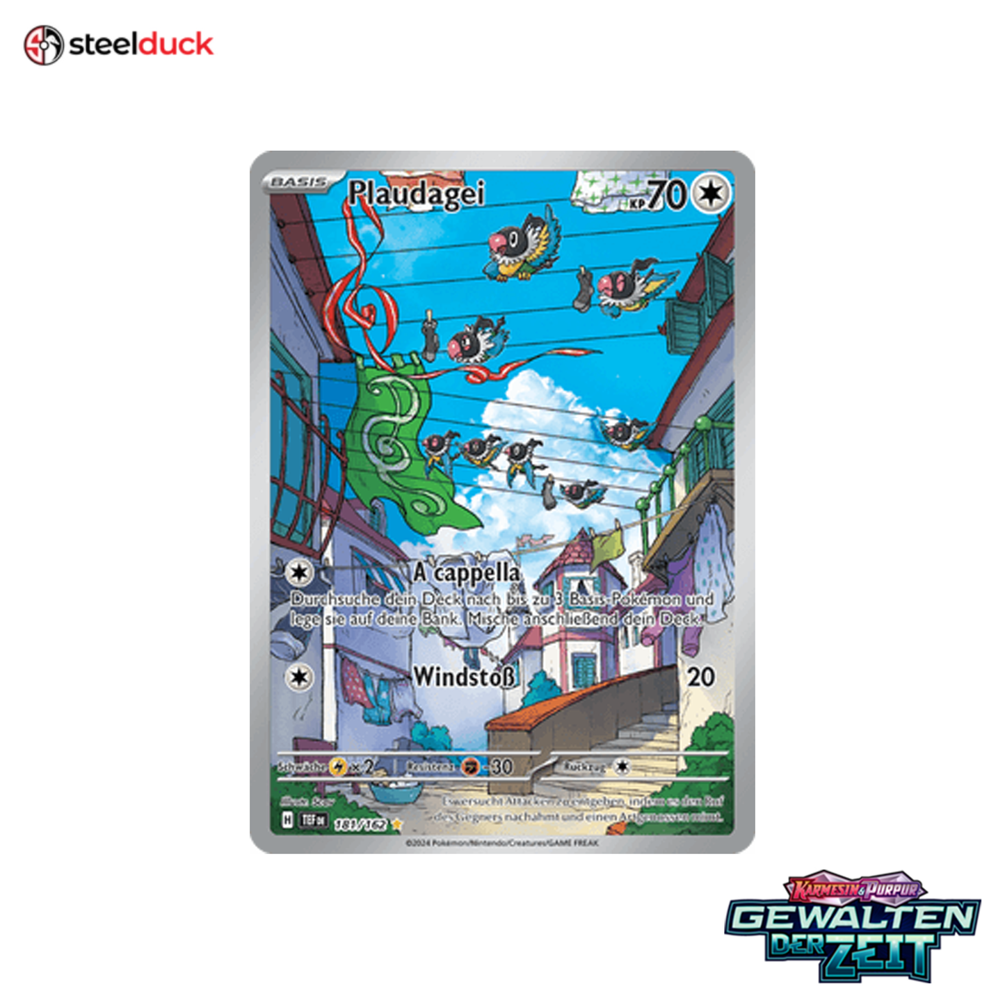 Plaudagei (181/162) Gewalten der Zeit - Illustration Rare