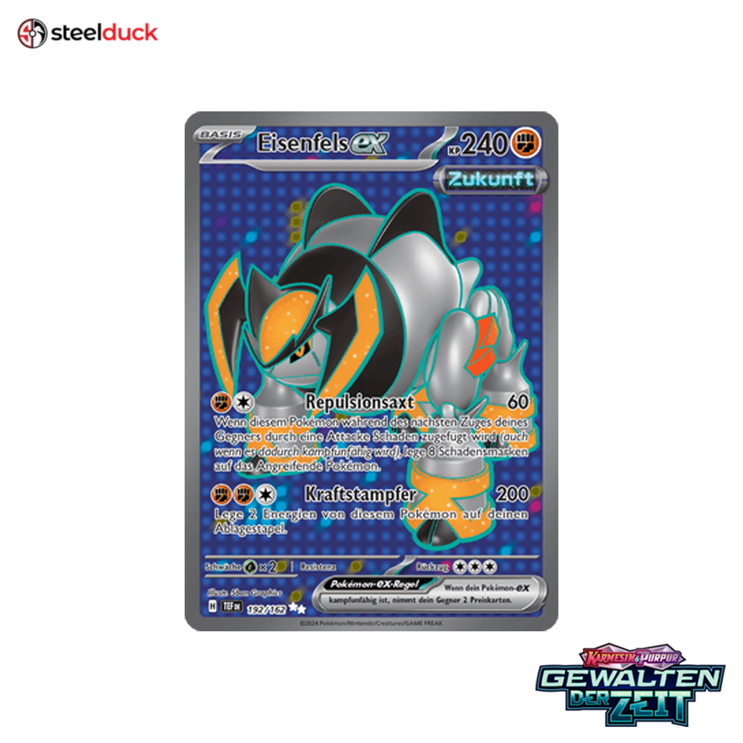 Eisenfels ex (192/162) Gewalten der Zeit - Ultra Rare