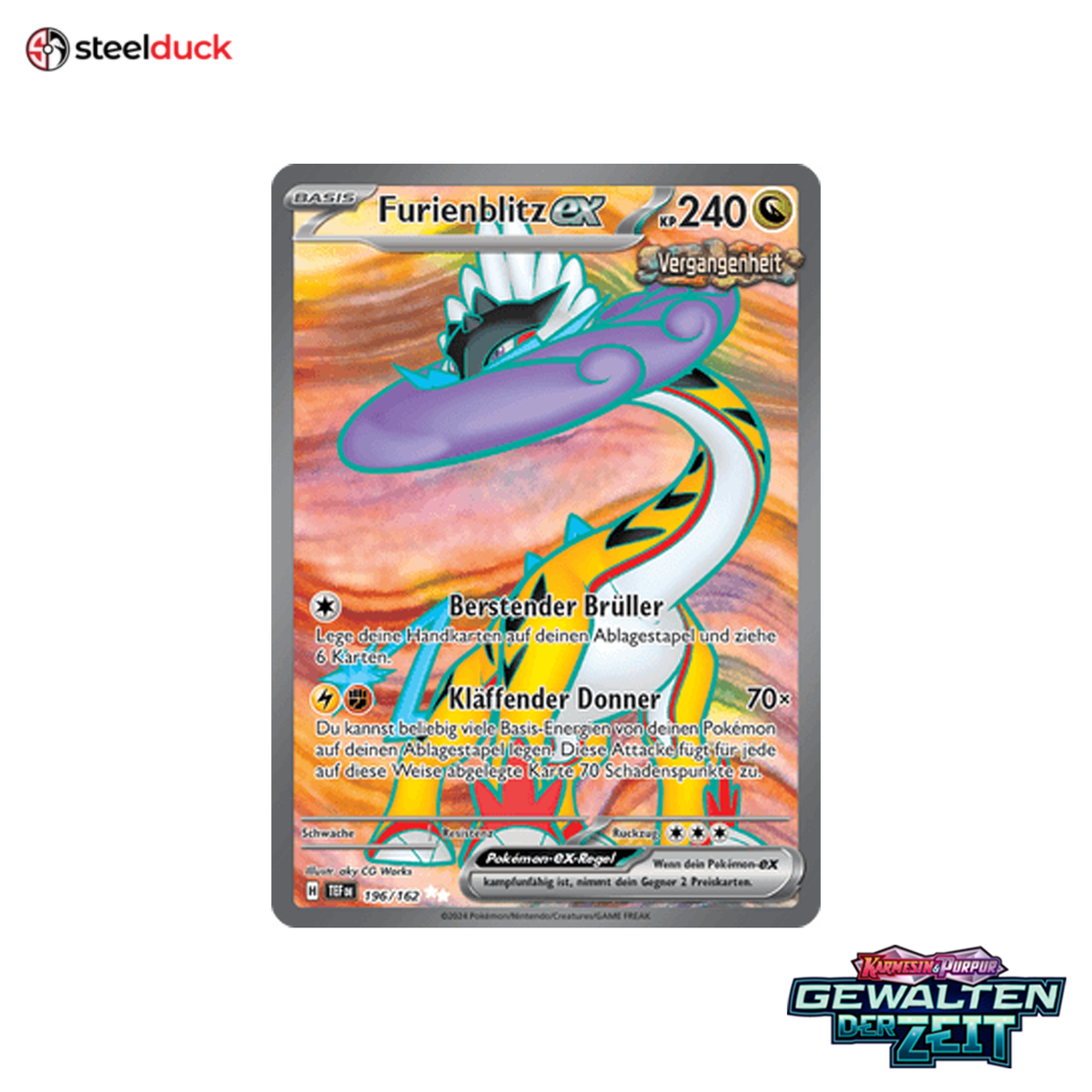 Furienblitz ex (196/162) Gewalten der Zeit - Ultra Rare