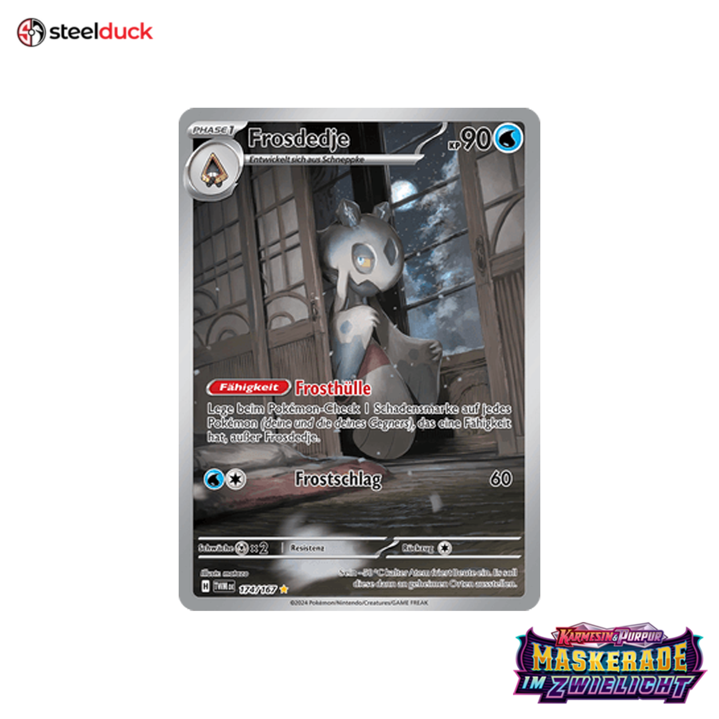 Frosdedje (174/167) Maskerade im Zwielicht - Illustration Rare