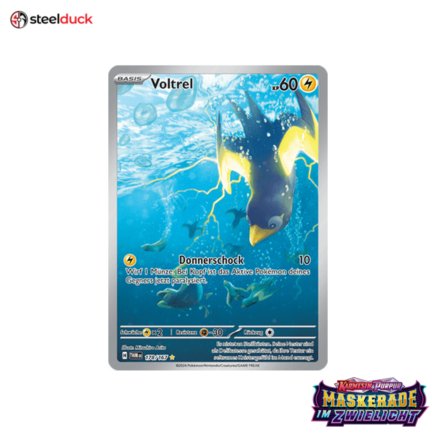 Voltrel (178/167) Maskerade im Zwielicht - Illustration Rare