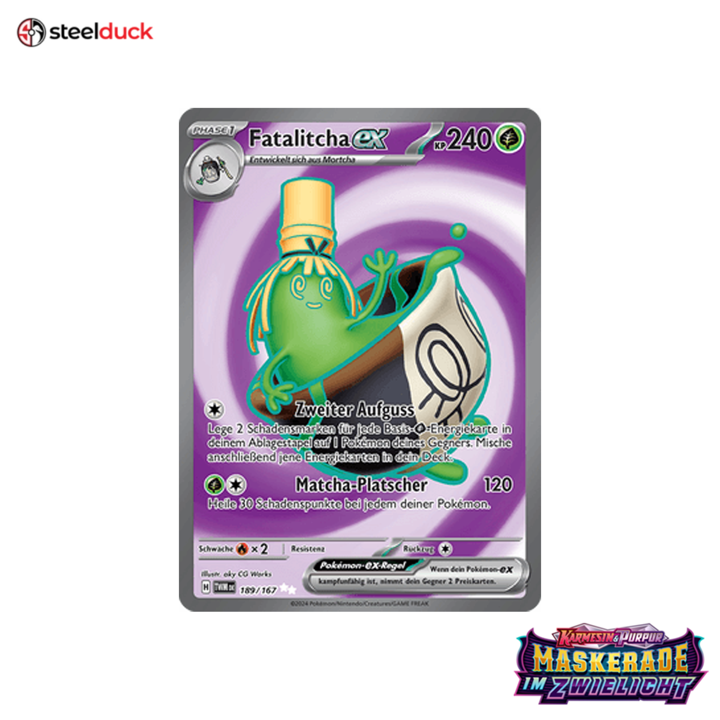 Fatalitcha ex (189/167) Maskerade im Zwielicht - Ultra Rare