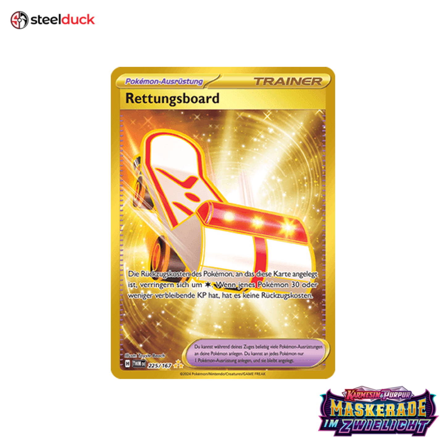 Rettungsboard (225/167) Maskerade im Zwielicht - Secret Rare