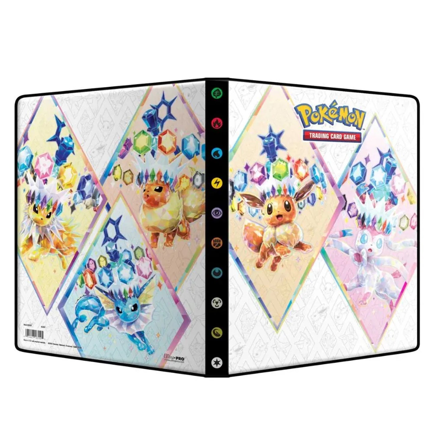 Ultra PRO Karmesin & Purpur - Prismatische Entwicklungen 4-Pocket Portfolio