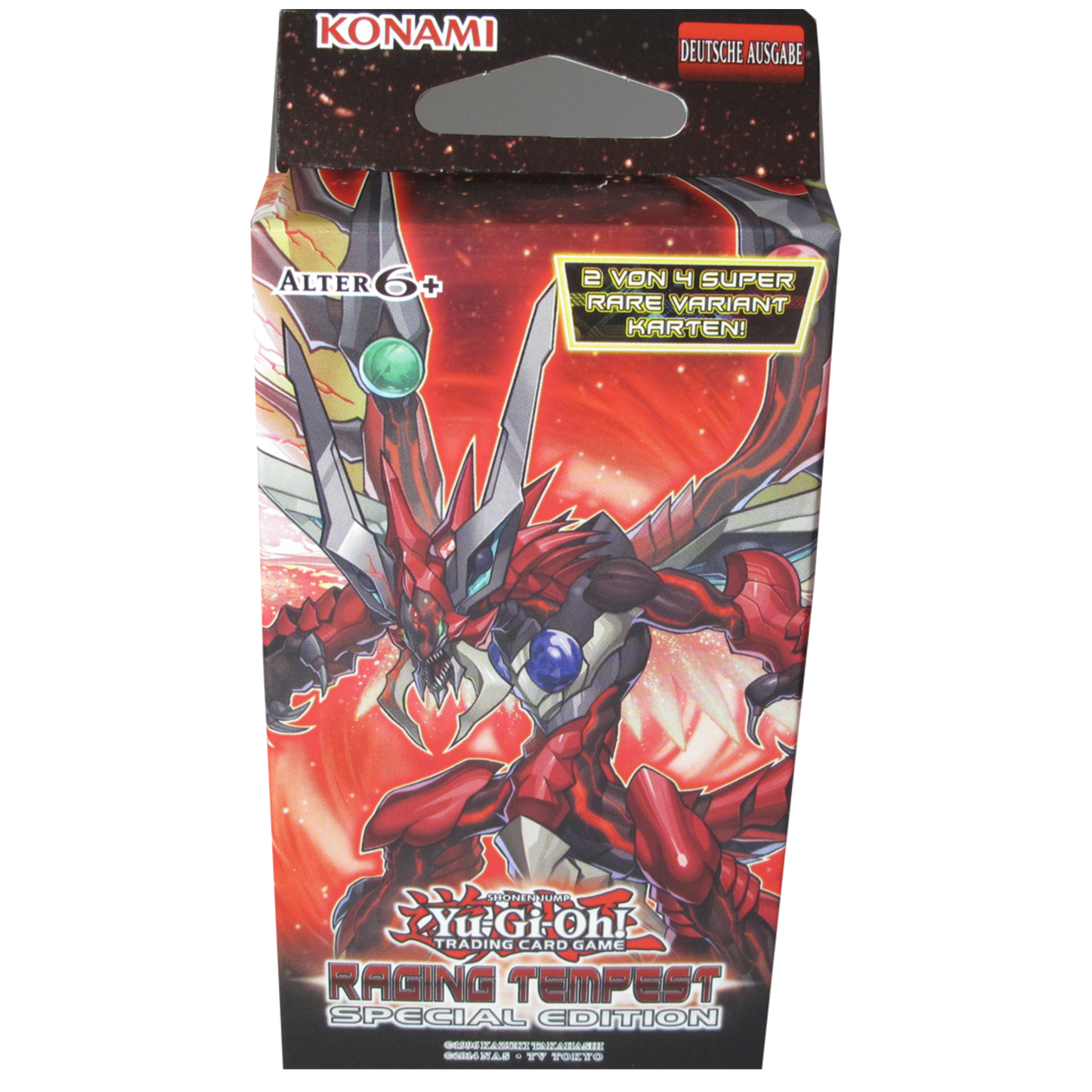 Yu-Gi-Oh!: Raging Tempest- Special Edition - 3 Booster + 2 Super Rares (DE)