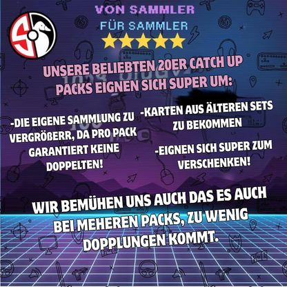 Pokémon Ewige Rivalen – Kartenpaket (20 Karten) – Deutsch