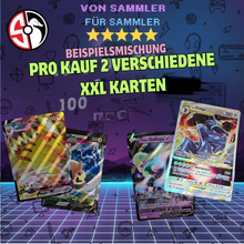 Pokémon XXL Karten - 2er Pack - DEUTSCH, ZUFÄLLIGE AUSWAHL V/EX/VMAX/VSTAR & MEHR