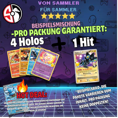 Pokémon Celebration – Kartenpaket (5 Karten) – Deutsch – inkl. 1 Hit-Karte