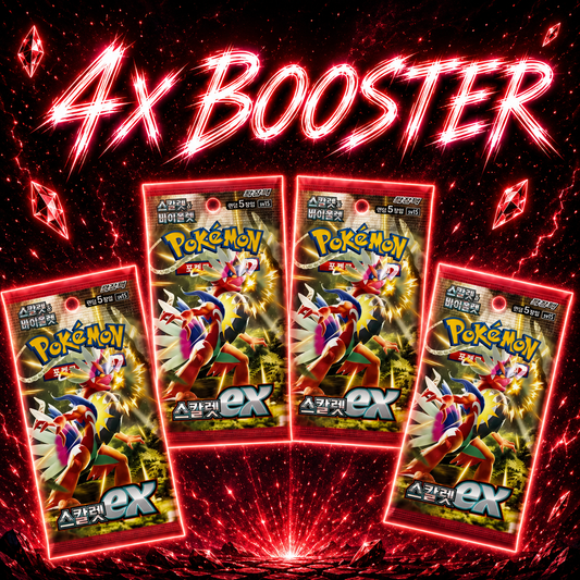 Pokémon - Scarlet ex SV1S - 4x Booster - (KR)