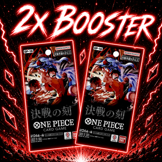 One Piece OP16 The Time of the Final Battle - 2x Booster (JP)