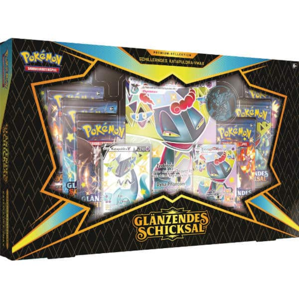Pokemon - Glänzendes Schicksal - Schillerndes Katapuldra VMAX Box - (DE)