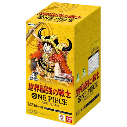 One Piece OP17 The World's Strongest Warriors - Display Booster Box (JP)