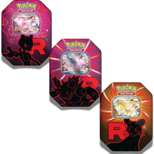 TIN BUNDLE! 3x Tin Box „Ewige Rivalen“ Mewtu, Nidoking & Snobilikat