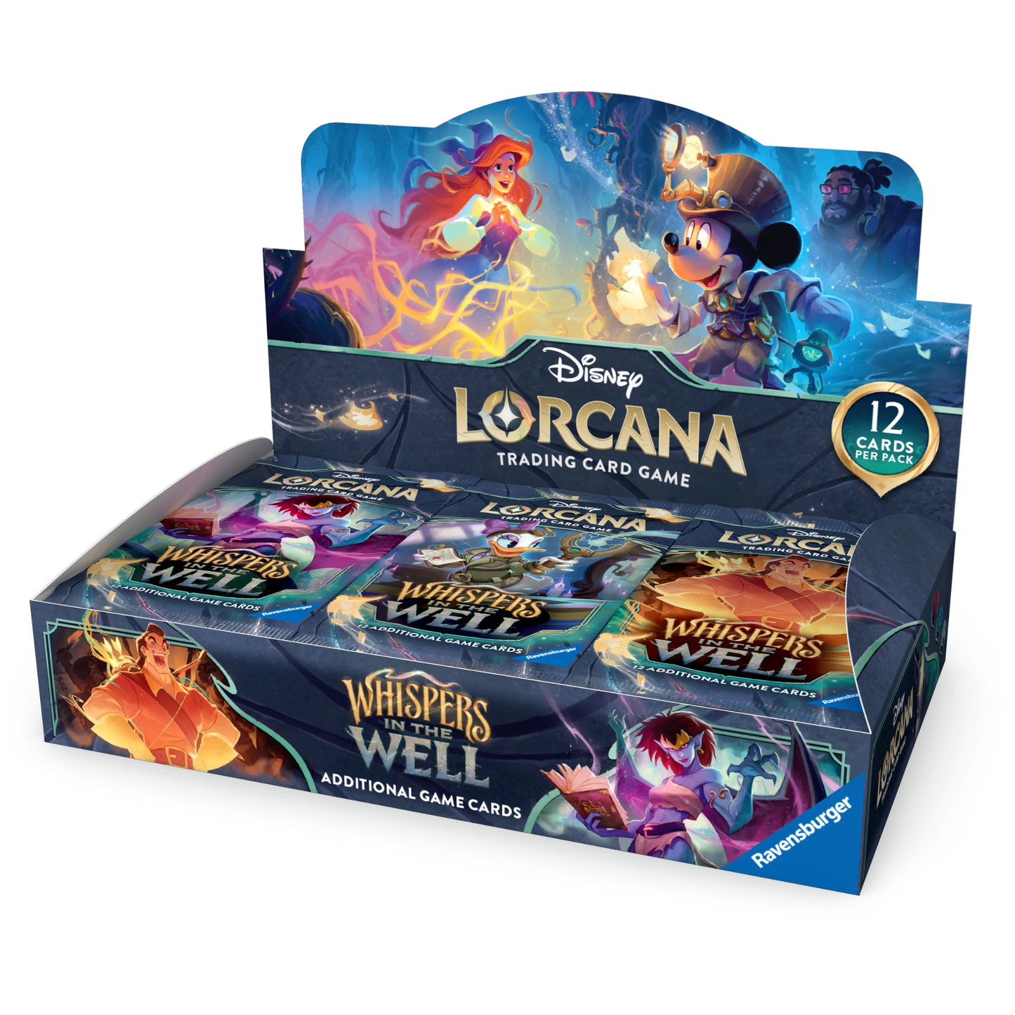 Disney Lorcana - Whispers in the Well  - Booster Display - Englisch