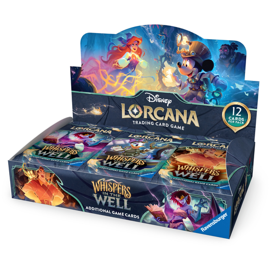 Disney Lorcana - Whispers in the Well  - Booster Display - Englisch