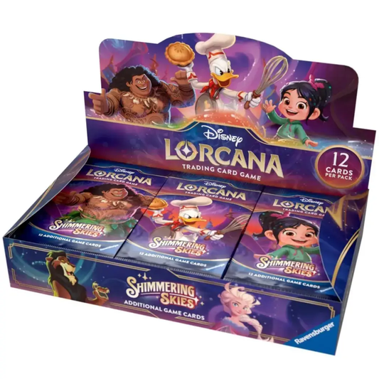 Disney Lorcana - Shimmering Skies  - Booster Display - Englisch