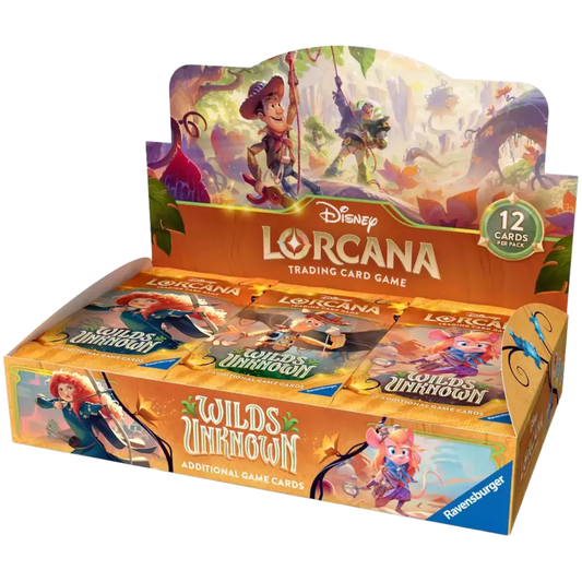 Disney Lorcana - Wilds Unknown - Booster Display - Englisch