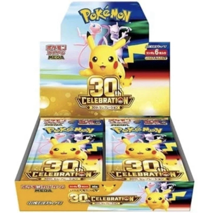 Pokémon - 30th Celebration (M6a) Booster Display - JP