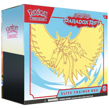 Karmesin & Purpur Paradox Rift Top-Trainer-Box (DE)