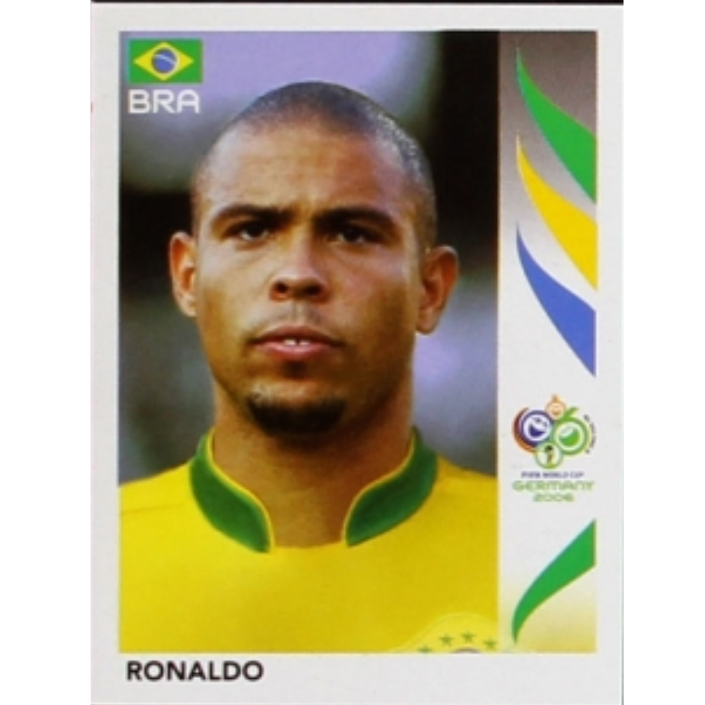 Panini 2006 World Cup WM Germany Sticker Ronaldo Brasil