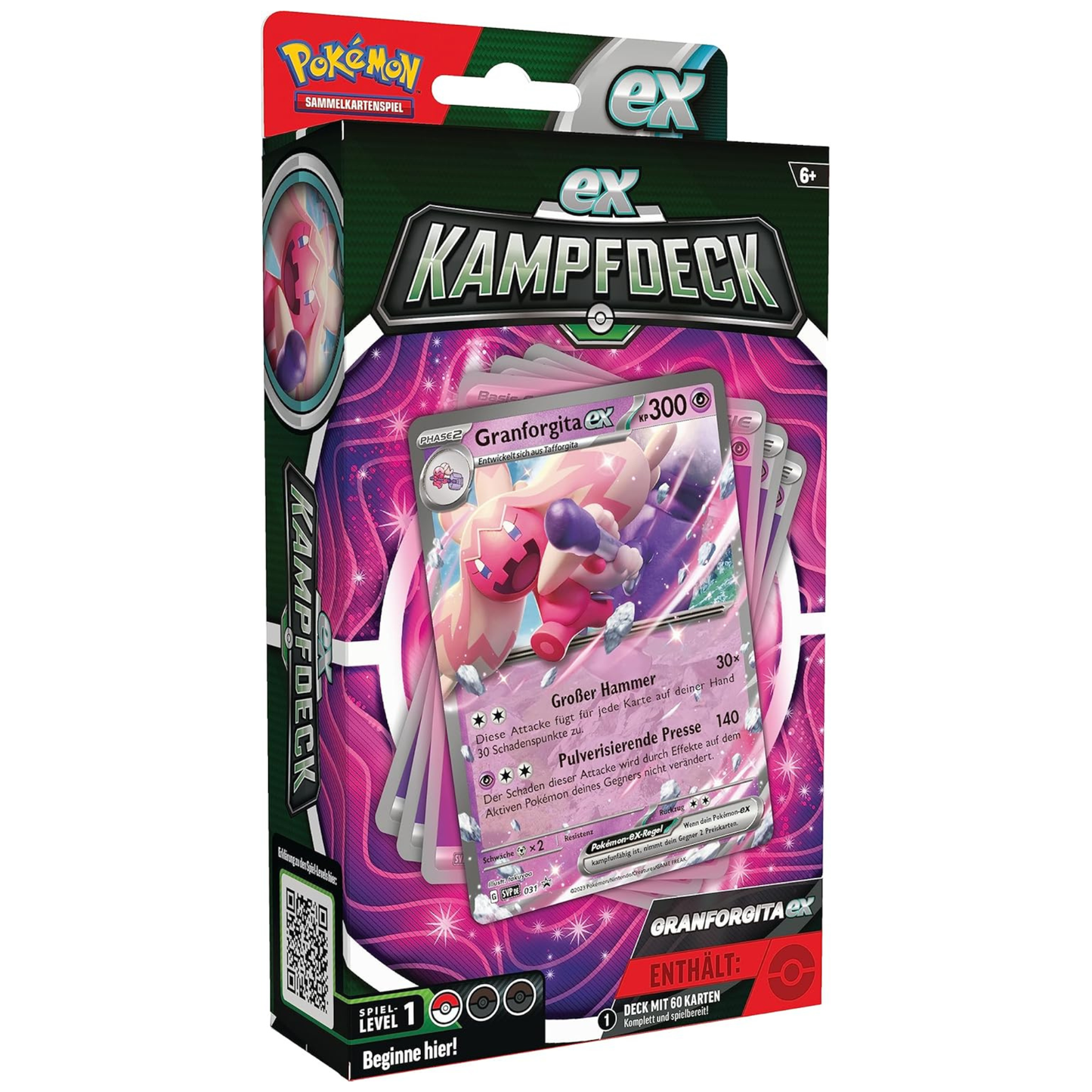 Pokémon ex-Kampfdeck – Granforgita ex (DE)