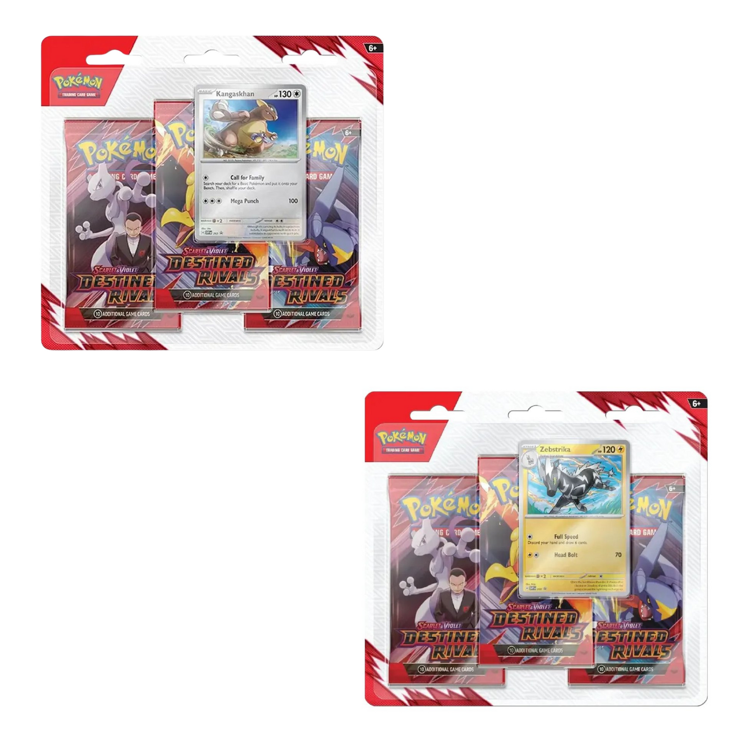 Karmesin & Purpur Destined Rivals 3-Pack-Blister (EN)