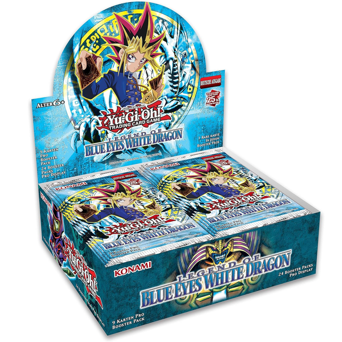 Yu-Gi-Oh! Legend of Blue-Eyes White Dragon 25th Version - Display (DE)