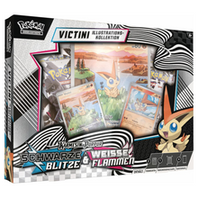 Karmesin & Purpur Schwarze Blitze & Weisse Flammen - Victini Kollektion (DE)