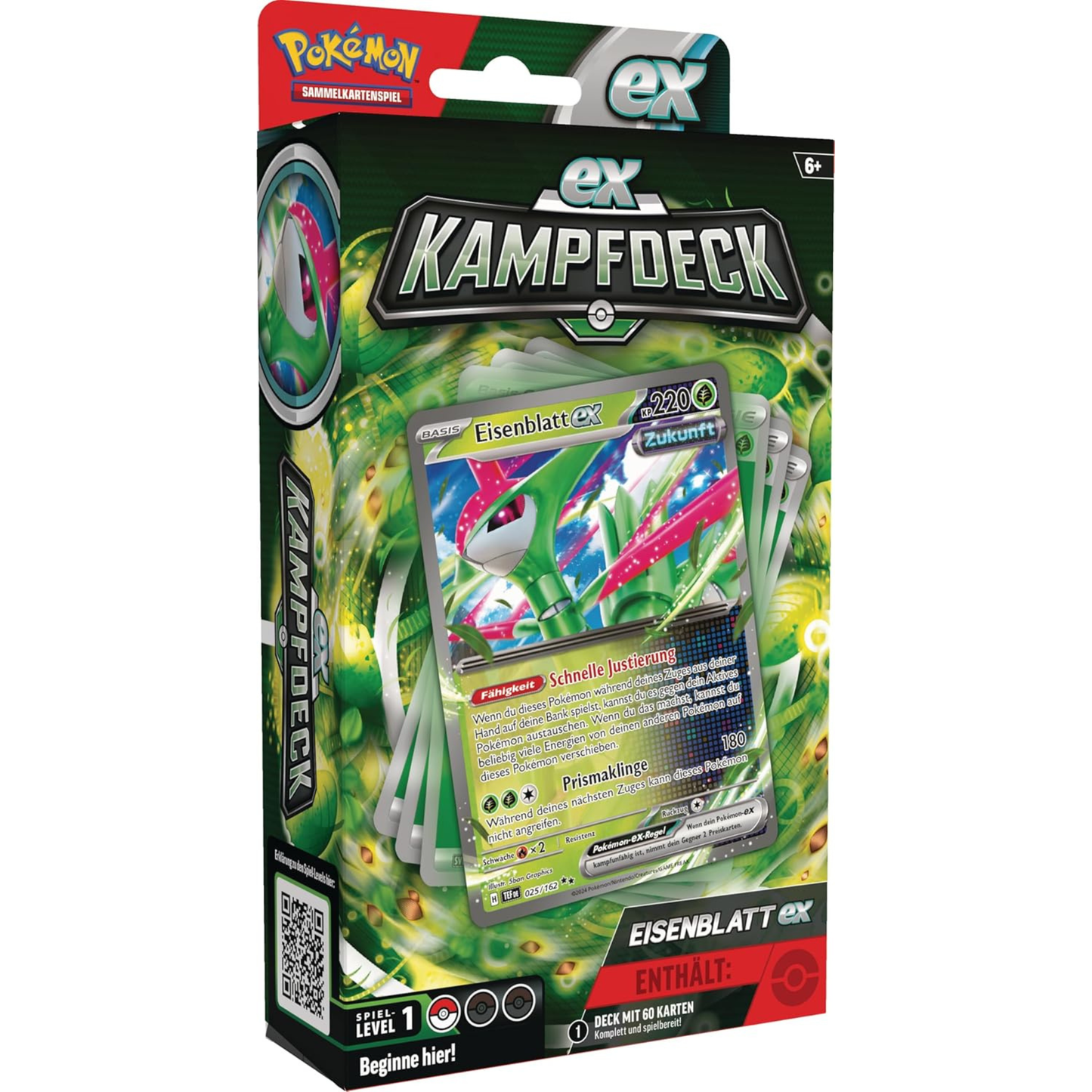 Pokémon ex-Kampfdeck – Eisenblatt ex (DE)