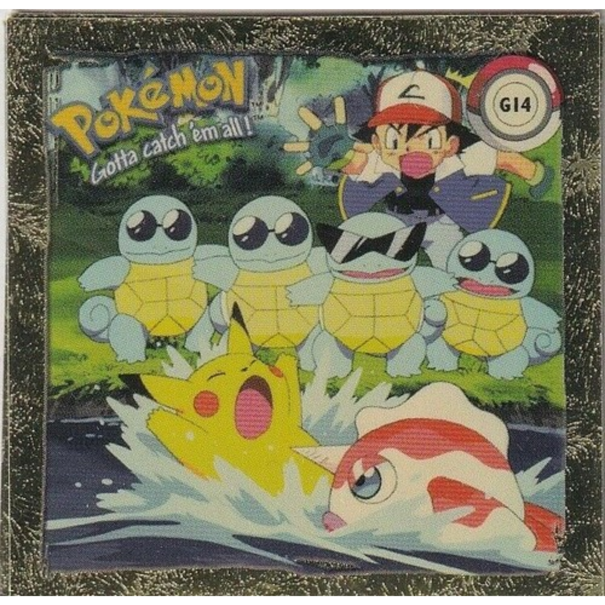 Pokemon - G14 Group Shot - Sticker von 1999