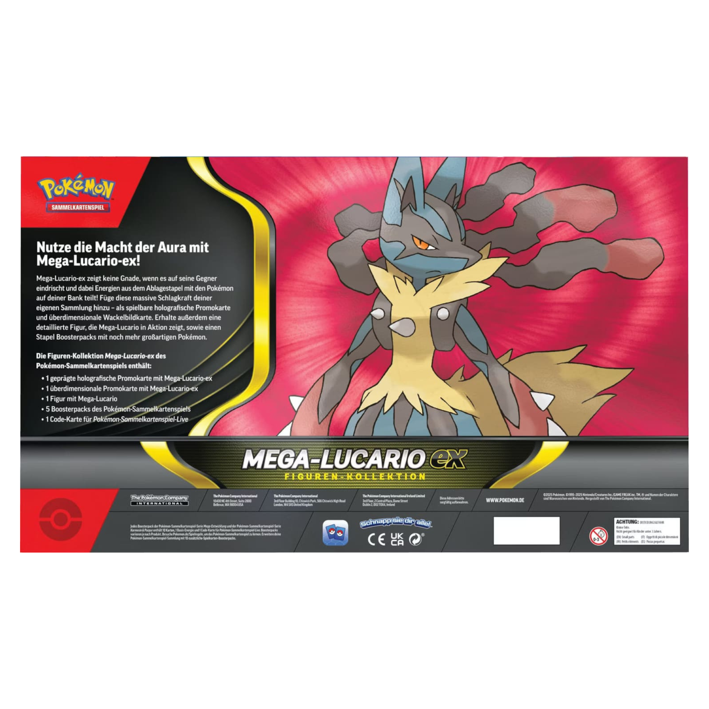Mega-Entwicklung Mega-Lucario ex Figuren-Kollektion (DE)