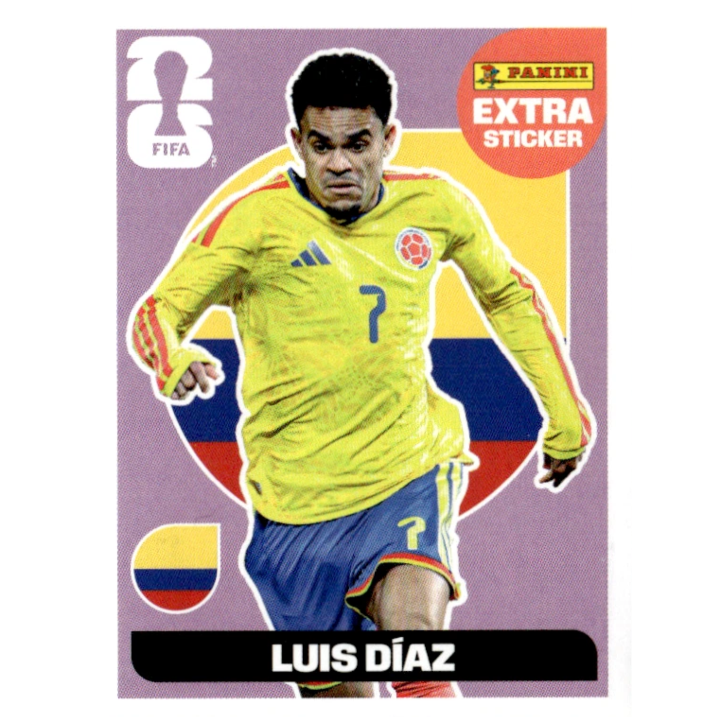 Panini 2026 World Cup WM America Sticker Extra Sticker Luis Diaz