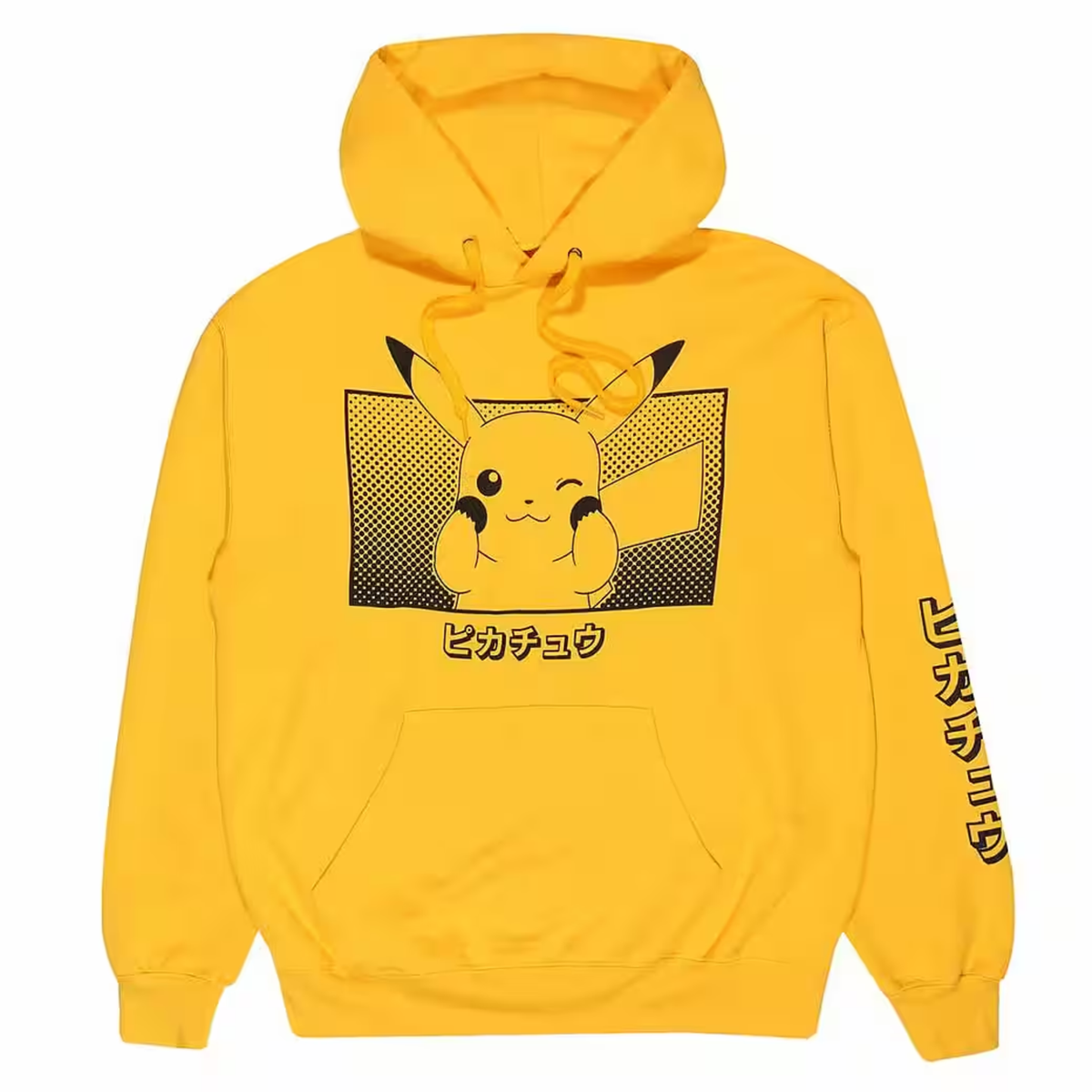 Pokémon   - Hoodie Pikachu Katakana - Größe M