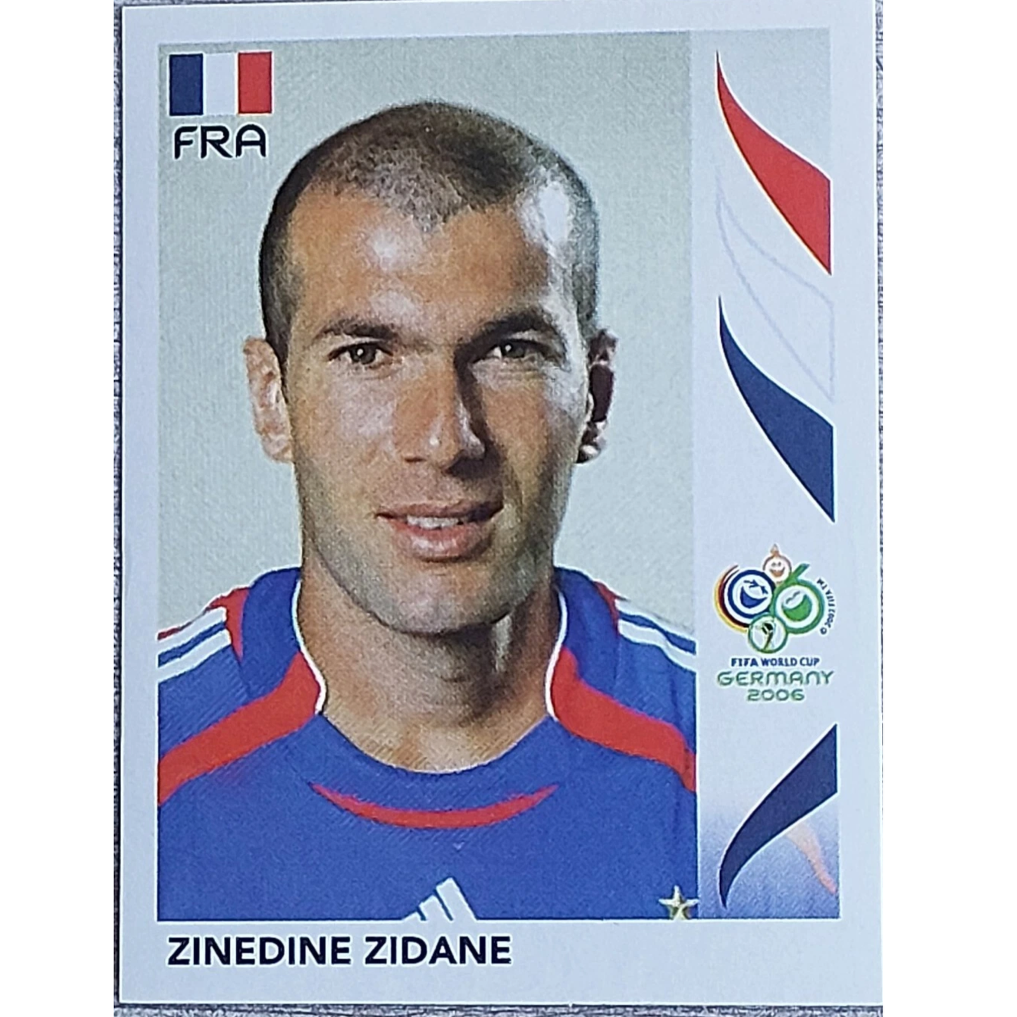 Panini 2006 World Cup WM Germany Sticker Zinedine Zidane France