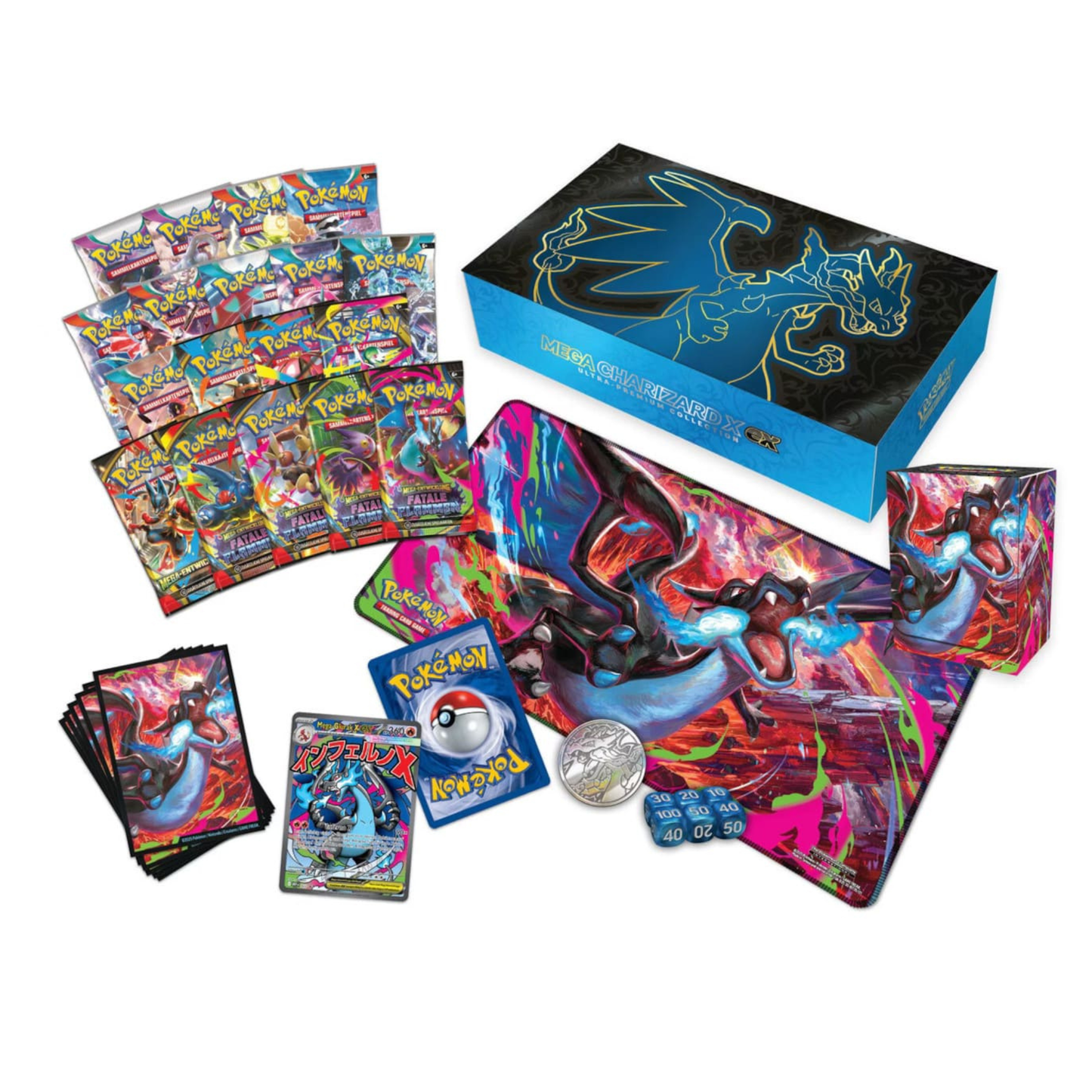 Mega-Entwicklung - Mega Glurak X ex - Ultra Premium Kollektion (DE)