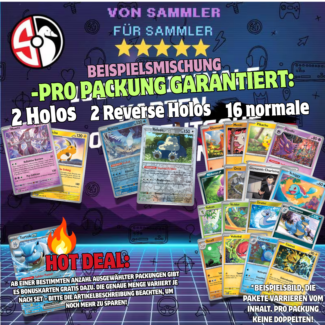 Pokémon Wachsendes Chaos Kartenpaket - 20 KARTEN MIT HOLOS!