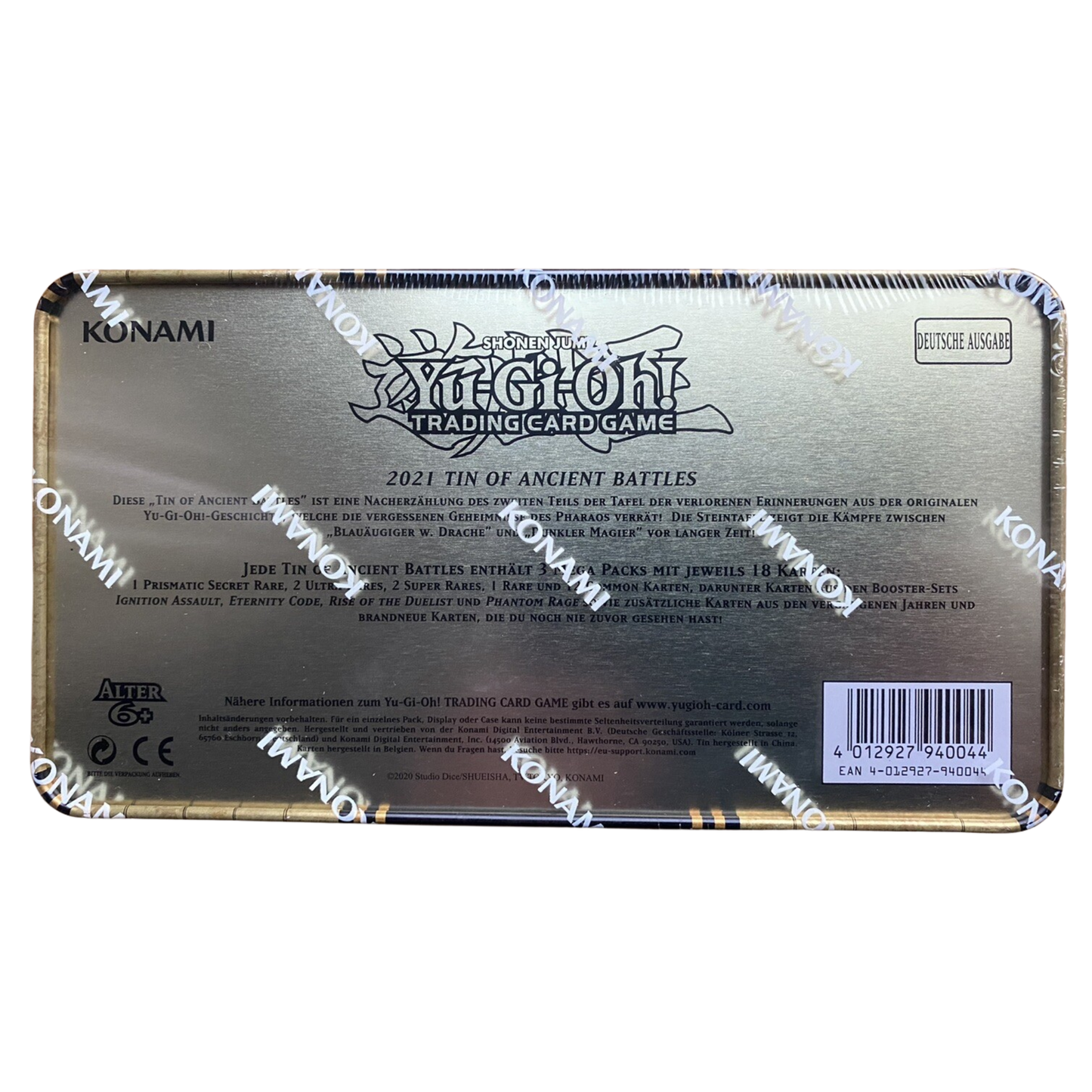 Yu-Gi-Oh! 2021 Tin of the Ancient Battles (DE)