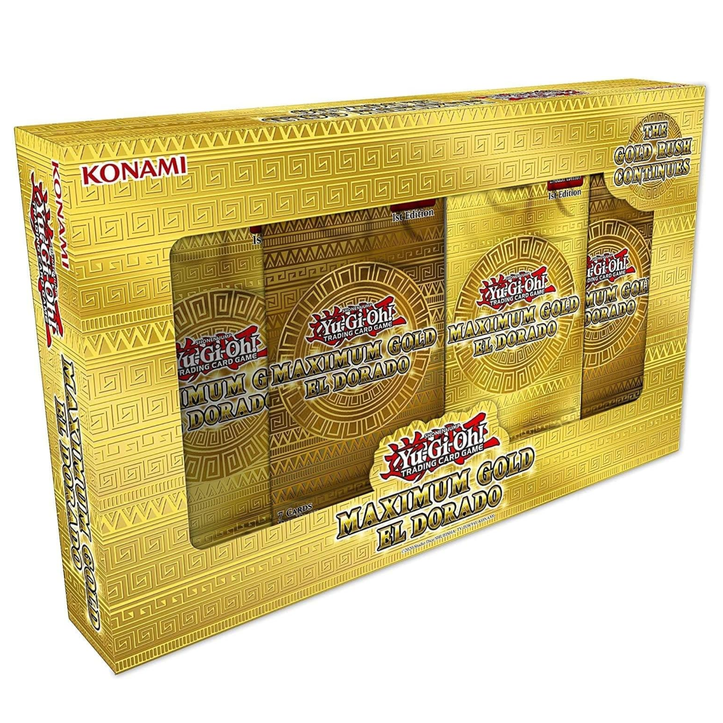 Yu-Gi-Oh! – Maximum Gold EL Dorado - Box mit 4 Booster (EN)