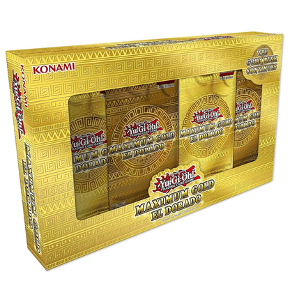 Yu-Gi-Oh! – Maximum Gold EL Dorado - Box mit 4 Booster (EN)
