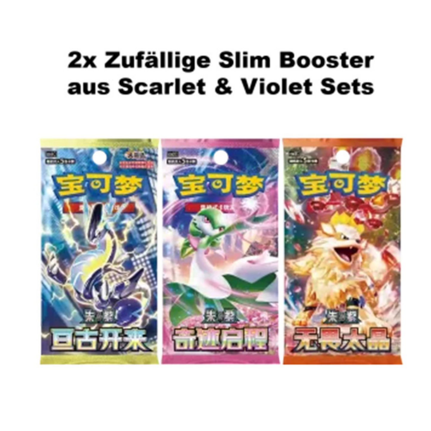 Pokémon Card Sleeves Blind Box - Collect 151 + S&V (CHN)