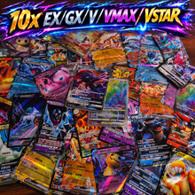 Pokémon Karten – 10× ex/GX/V/VMAX und/oder VSTAR | 100 % Original | Zufällige Auswahl