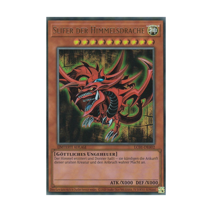 Obelisk, Ra, Slifer, Dunkler Magier, Rotauge & Blue Eyes BUNDLE - Ultra Rare  - Deutsch - Boosterfrisch - LIMITIERTE AUFLAGE!