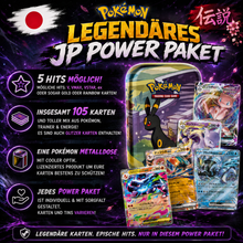 POKÉMON 105 KARTEN - LEGENDÄRES JP PAKET INKL 5x VMAX/VSTAR o. EX + MINI TIN (JP)