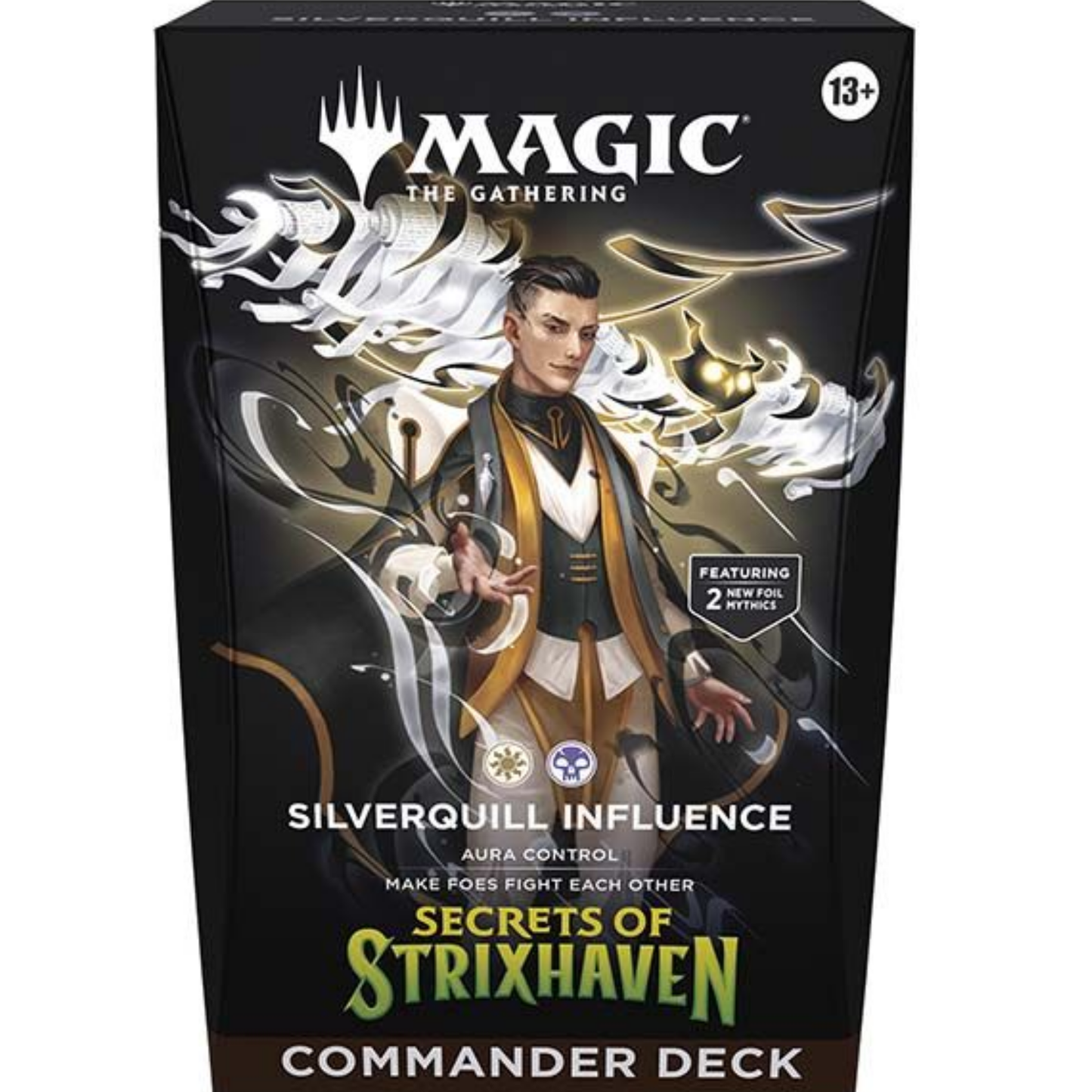 Magic the Gathering: Secrets of Strixhaven - Silverquil Influence - Commander Deck (Englisch)