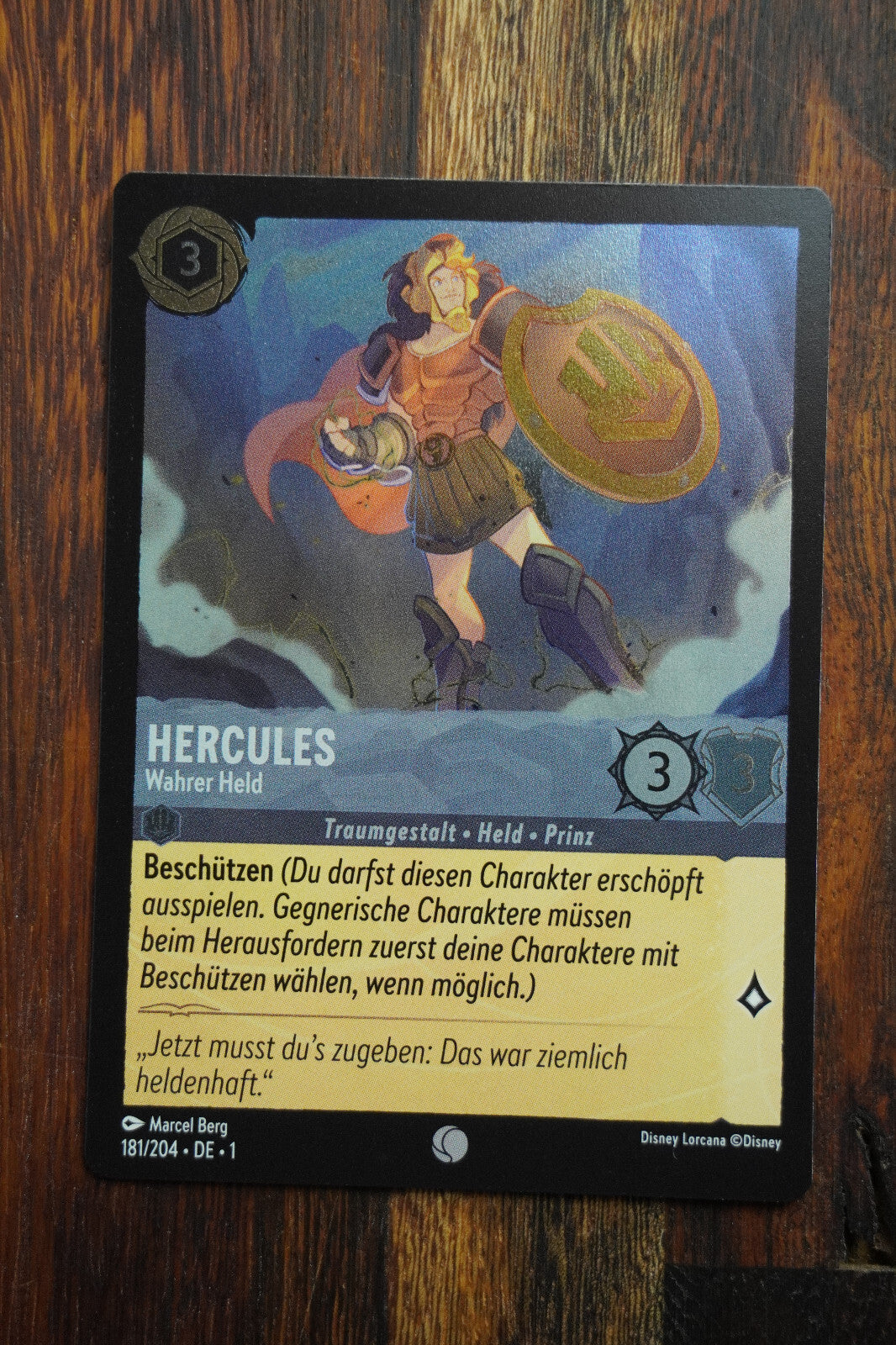 Disney Lorcana TCG - Das Erste Kapitel - Deutsch - NUR FOIL/HOLO Karten-Auswahl