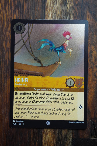 Disney Lorcana TCG - Das Erste Kapitel - Deutsch - NUR FOIL/HOLO Karten-Auswahl