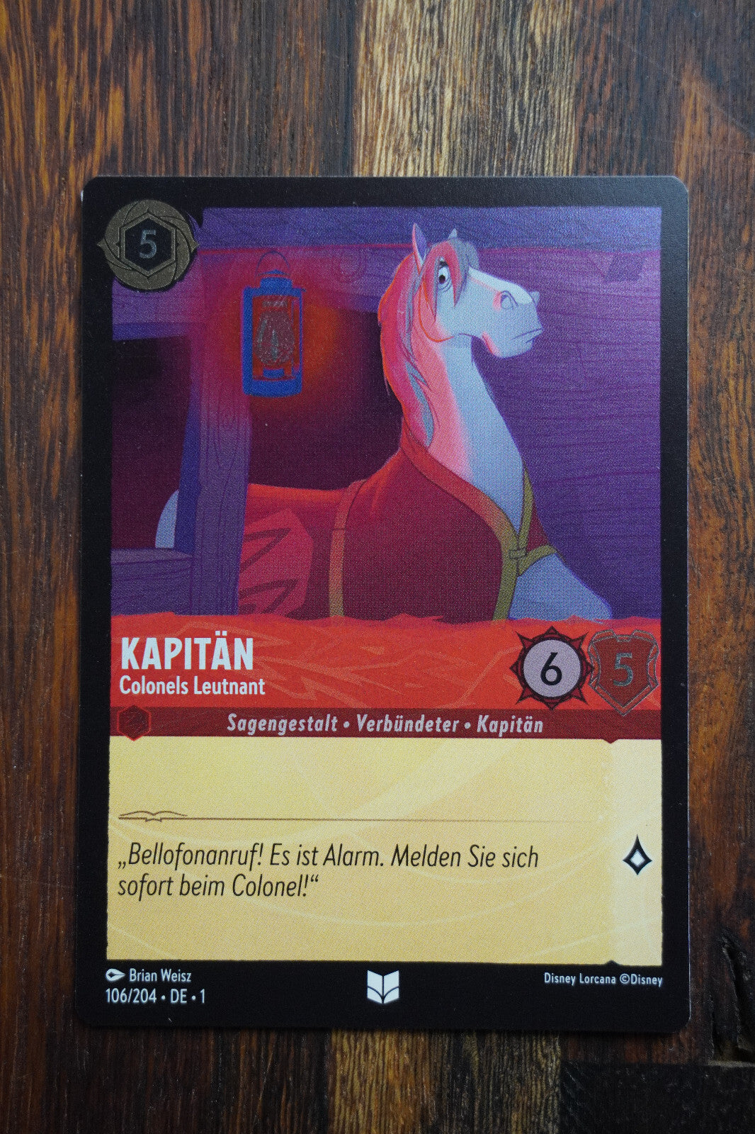 Disney Lorcana TCG - Das Erste Kapitel - Deutsch - NUR FOIL/HOLO Karten-Auswahl