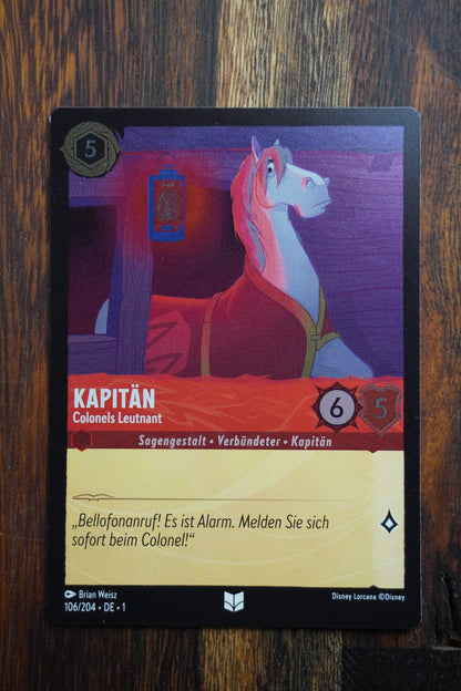 Disney Lorcana TCG - Das Erste Kapitel - Deutsch - NUR FOIL/HOLO Karten-Auswahl