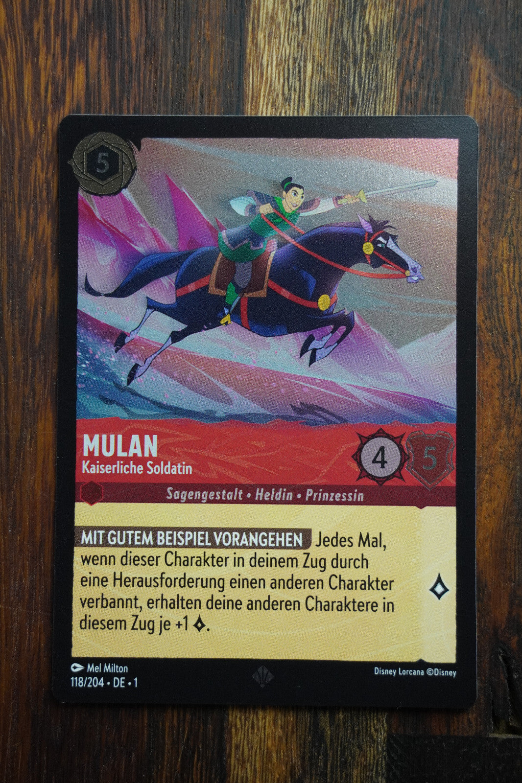 Disney Lorcana TCG - Das Erste Kapitel - Deutsch - NUR FOIL/HOLO Karten-Auswahl