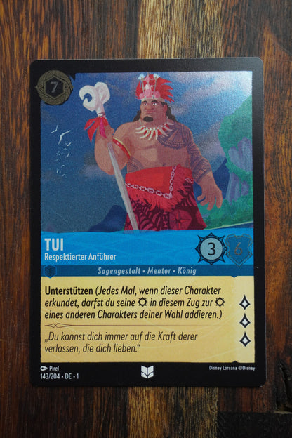 Disney Lorcana TCG - Das Erste Kapitel - Deutsch - NUR FOIL/HOLO Karten-Auswahl